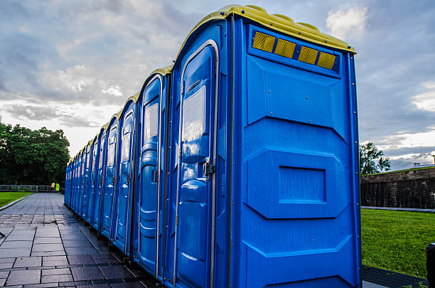 Porta potty delivery and setup in Sudan, TX